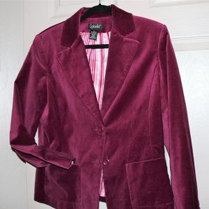 Velvet Blazer